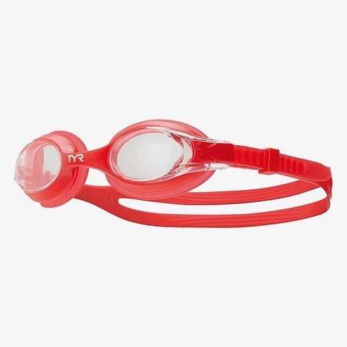 TYR Очки для плавания Swimple Junior clear/red