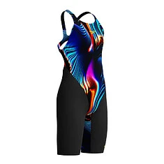 Speedo Гидрокостюм детский Girls Fastskin Junior Endurance+ Max Openback Kneeskin Black