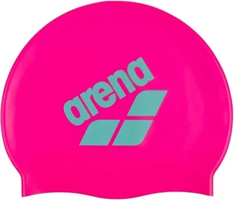 Arena Шапочка для плавания BIG LOGO CAP Shocking Pink-Water