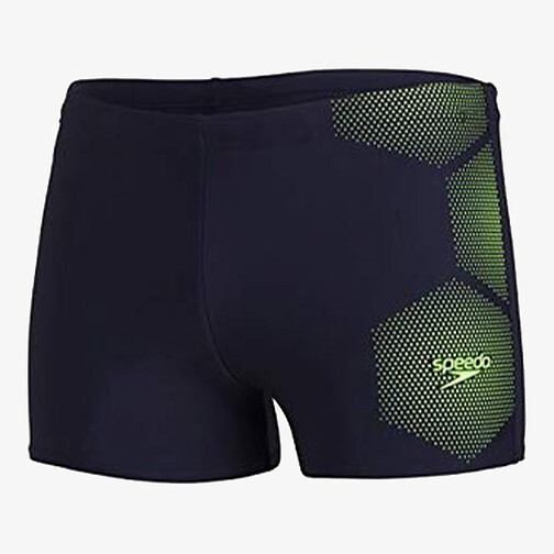 Speedo Плавки боксеры GALA LOGO ASHT AM Navy/Green