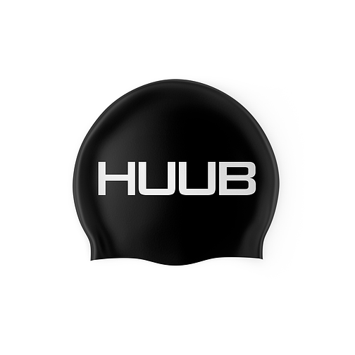HUUB Шапочка для плавания Silicone Swim Cap Black