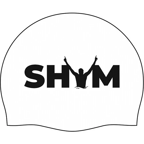 SHYM Шапочка для плавания White-Black