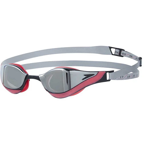 Speedo Очки для плавания Fastskin Pure Focus Mirror Red/Silver