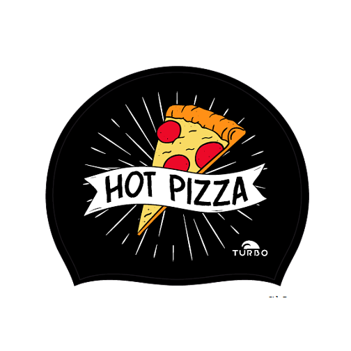TURBO Шапочка для плавания Hot Pizza