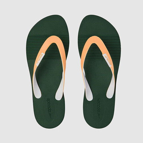 Speedo Сланцы Saturate II Thong AM Green/Orange
