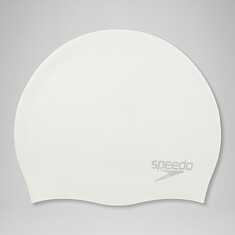 Speedo Шапочка для плавания Plain Moulded Silicone Cap White