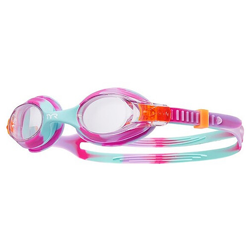 TYR Очки для плавания Swimple Tie-Dye Junior clear/pink.mi