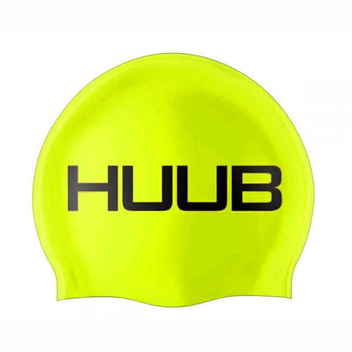 HUUB Шапочка для плавания Silicone Swim Cap Fluo Yellow