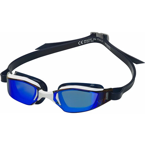 Phelps Очки для плавания XCEED Titanium Mirrored Blue-White-Black