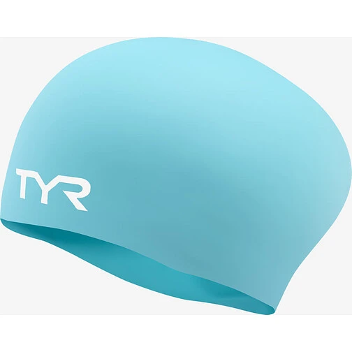 TYR Шапочка для длинных волос Long Hair Turquoise