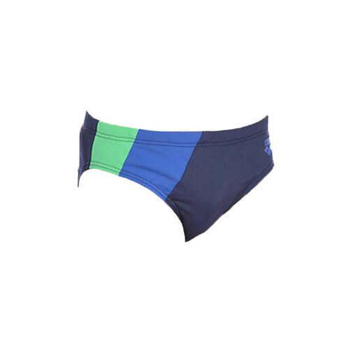 Arena Плавки DIAGONAL STRIPE BRIEF JR Navy-Royal-Golf Green
