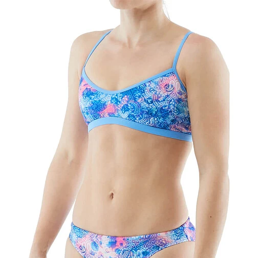 TYR Топ купальника Vari Trinity Top purple/pink