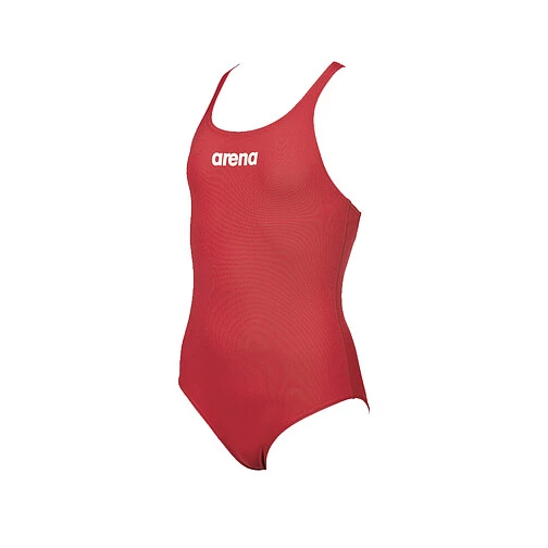 Arena Купальник Solid Swim Pro Jr Red-White