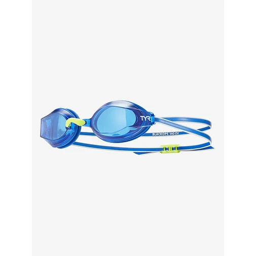 TYR Очки для плавания подростковые Youth Black Ops 140 EV Racing blue
