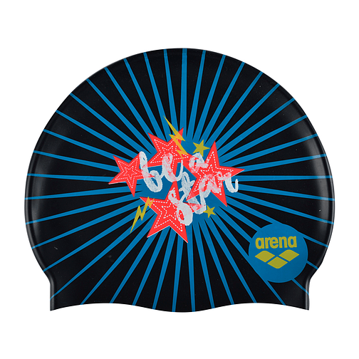 Arena Шапочка для плавания Print 2 Junior SS20 Vibes Black