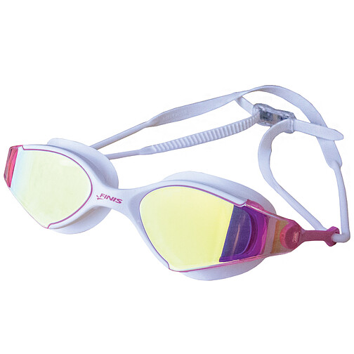 Finis Очки для плавания Voltage Mirrored white/pink