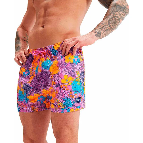 Speedo Шорты для плавания Digital Printed 14 PURPLE/YELLOW