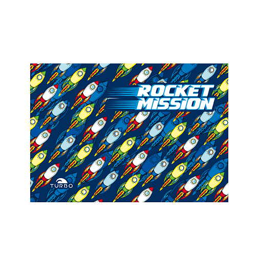 TURBO Полотенце из микрофибры TERRY ROCKETS 145x100cm