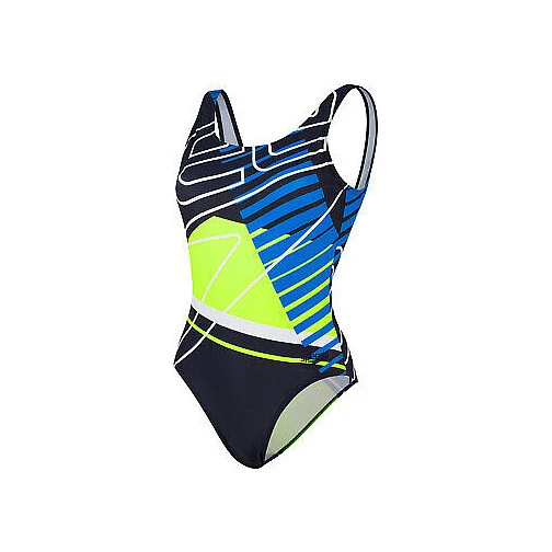 Speedo Купальник Placement U-Back Swimsuit Navy/Blue