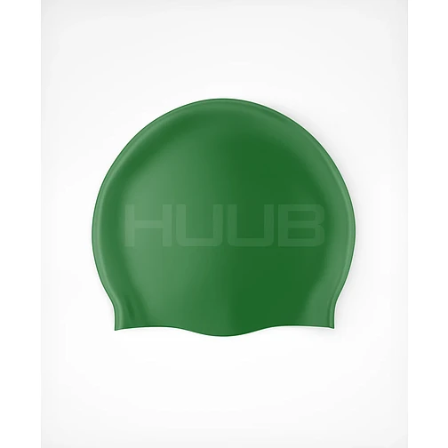 HUUB Шапочка для плавания Silicone Swim Cap Forest Green