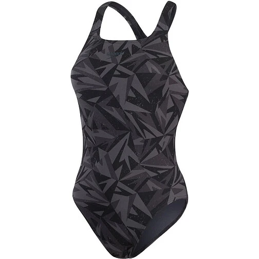 Speedo Купальник HYPERBOOM ALLOVER MEDALIST black/grey Speedo Купальник HYPERBOOM ALLOVER MEDALIST black/grey