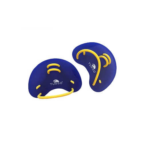TURBO Лопатки для плавания Hand Paddle Braza Professional royal