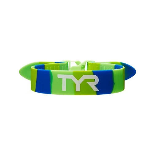 TYR Лента для ног Rally Training Strap Green/Blue