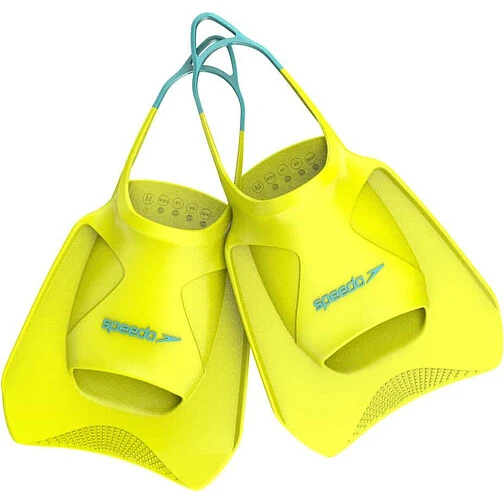 Speedo Ласты для плавания Biofuse Fitness Fin Hyper Yellow/Arctic Glass