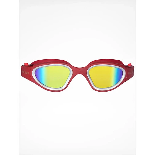 HUUB Очки для плавания Mirage Goggle Red/Gold - Dark Smoke/Gold Mirror