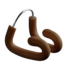 Arena Зажим носовой SUPER NOSE CLIP II coffee
