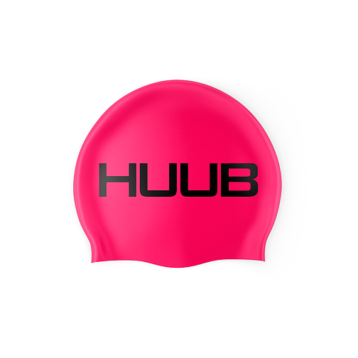 HUUB Шапочка для плавания Silicone Swim Cap Fluo Pink