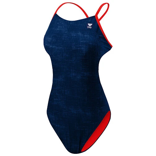 TYR Купальник Sandblasted Cutoutfit Navy