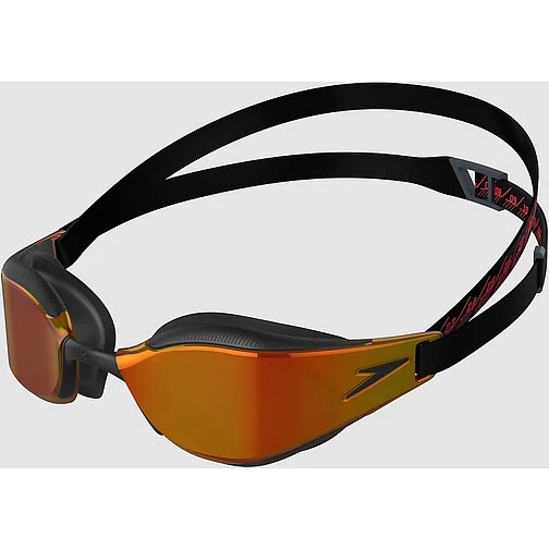 Speedo Очки для плавания Fastskin Hyper Elite Mirror Black/Gold