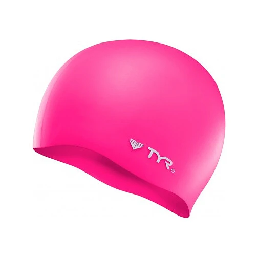 TYR Шапочка для плавания Wrinkle Free Pink