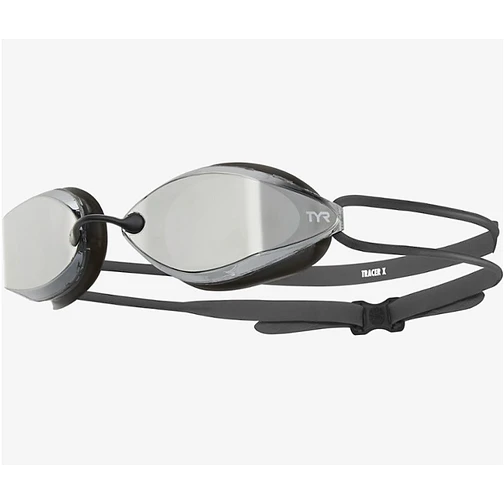 TYR Очки для плавания Tracer-X Racing Mirrored Silver/Black
