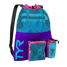 TYR Мешок-рюкзак Big Mesh Mummy Bag Purple/Blue