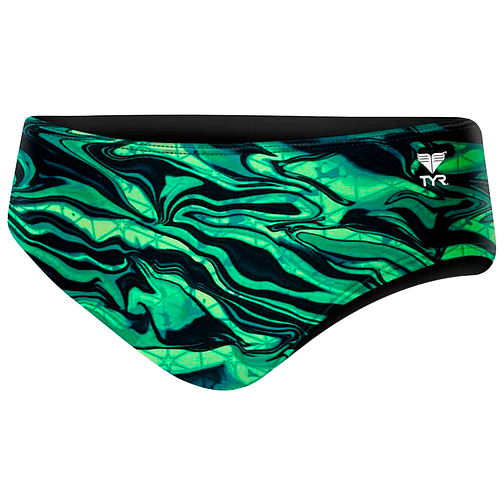 TYR Плавки спортивные Miramar All Over Racer blue/green