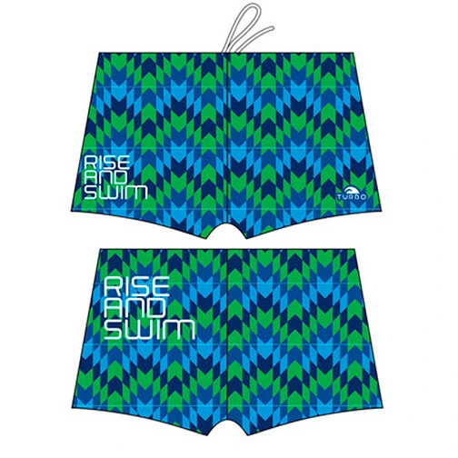 TURBO Плавки спортивные BOXER FULL PRINTED MEN RISE AND SWIM Print