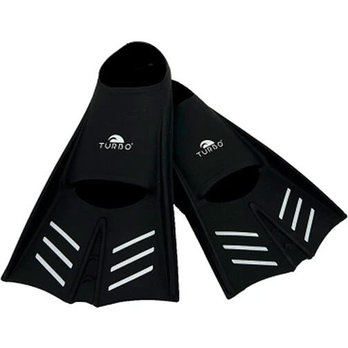 TURBO Ласты для плавания SILICONE SWIM FINS black