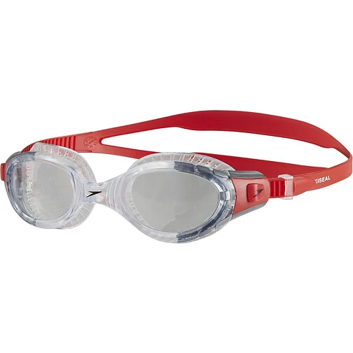 Speedo Очки для плавания Futura Biofuse Flexiseal Goggle Red/Clear