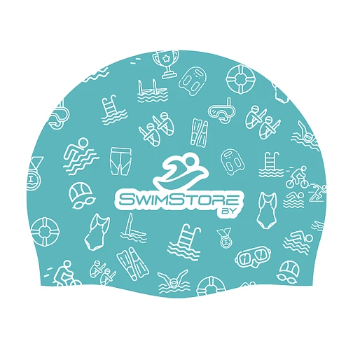 SwimStore Шапочка для плавания Aquatics ice mint