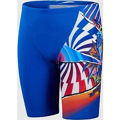 Speedo Джаммеры Boys' Placement Panel Leg Jammer blue/orange
