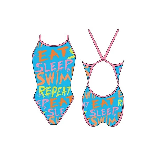 TURBO Купальник EAT SLEEP SWIM REPEAT (REVOLUTION)