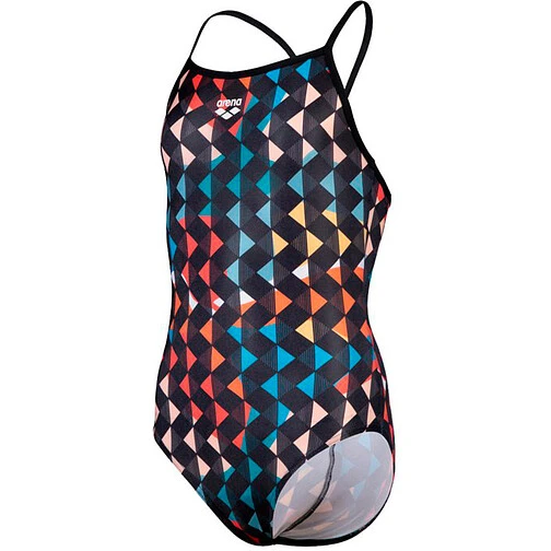 Arena Купальник CARNIVAL JR LIGHTDROP BACK black-black multi