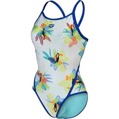 Arena Купальник ARENA TOUCAN SUPER FLY BACK neon blue-white multi