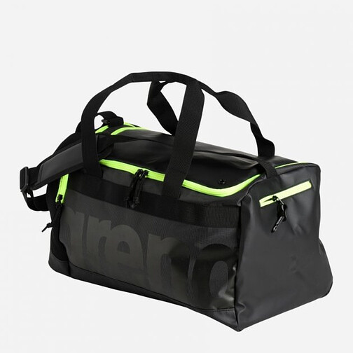 Arena Сумка SPIKY III DUFFLE 40 dark_smoke-neon_yellow