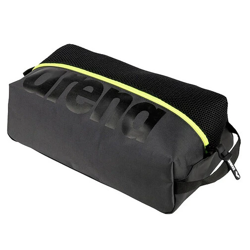 Arena Сумка-косметичка SPIKY III POCKET BAG dark_smoke-neon_yellow