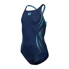 Arena Купальник спортивный POSEIDONIA SWIM PRO JR navy-water