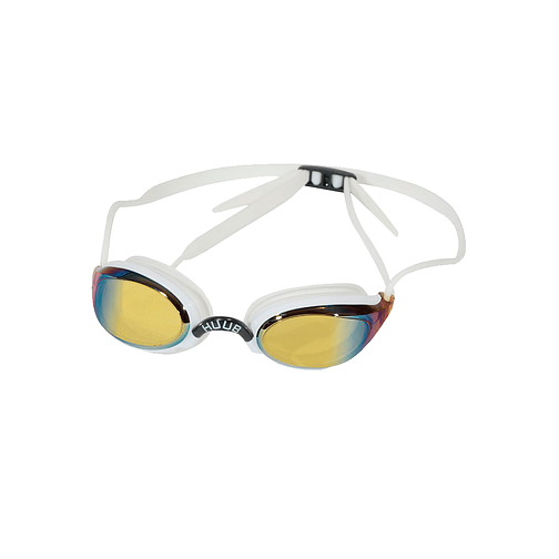 HUUB Очки для плавания Brownlee Mirror White/Yellow