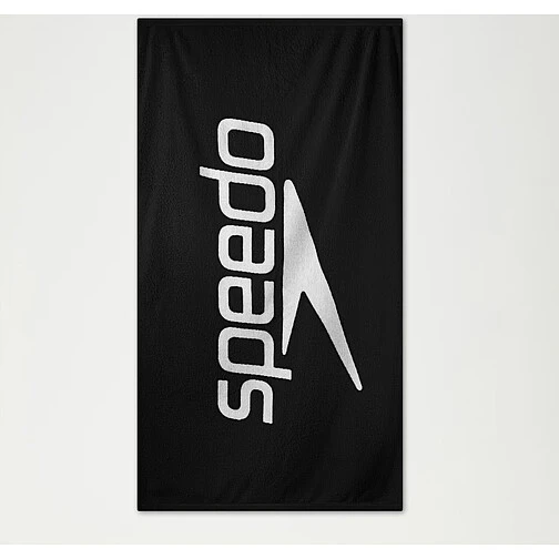 Speedo Полотенце Logo Towel S125 Black/White